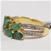 Image 3 : JP105-238 SILVER WHITE TOPAZ EMERALD(2.7CT) RING