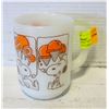 Image 1 : VINTAGE FIRE KING "SNOOPYS DREAM" OVEN SAFE MUG