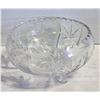 Image 1 : CRYSTAL PINWHEEL FOOTED DISH