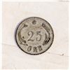 Image 1 : 1874 SILVER 25 ORE COIN
