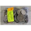 Image 1 : 2.5LBS BAG OF VARIOUS OLD WORLD COINS