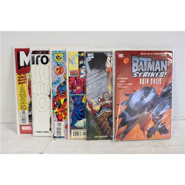 DC COMICS BATMAN STRIKES TPB, SPIDER MAN SOUL