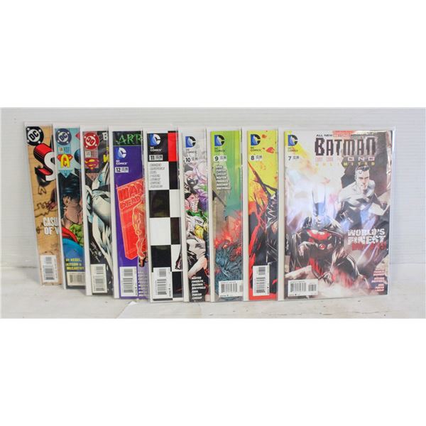 DC COMICS BATMAN BEYOND #7,8,9,10,11,12