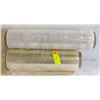 Image 1 : 2 LARGE ROLLS PLASTIC WRAP