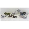 Image 1 : ESTATE DIECAST PLANES & BIKES TOGETHER-ESTATE