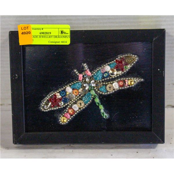 HANDMADE JEWELLRY DRAGONFLY PICTURE