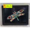 Image 1 : HANDMADE JEWELLRY DRAGONFLY PICTURE