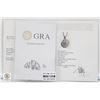 Image 2 : #1268-1.00 CT TW GRA CERTIFIED ROUND