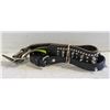 Image 1 : 2 LEATHER SPIKE STUDDED DOG COLLARS