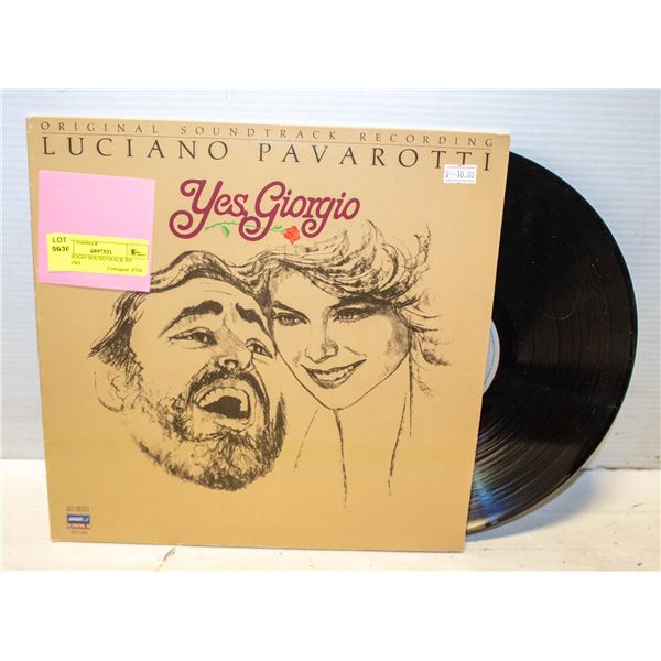 YES GIOGIO SOUNDTRACK BY LUCIANO