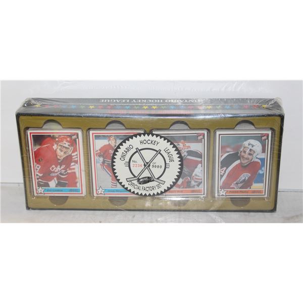 SEALED BOX OF ONTARIO JUNIOR HOCKEY LEAGUE