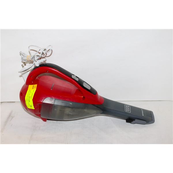 BLACK AND DECKERT LITHIUM CORDLESS PORTABLE