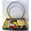 Image 1 : 3 GLUE GUNS PLUS GLUE STICKS/VELCRO AND OTHER