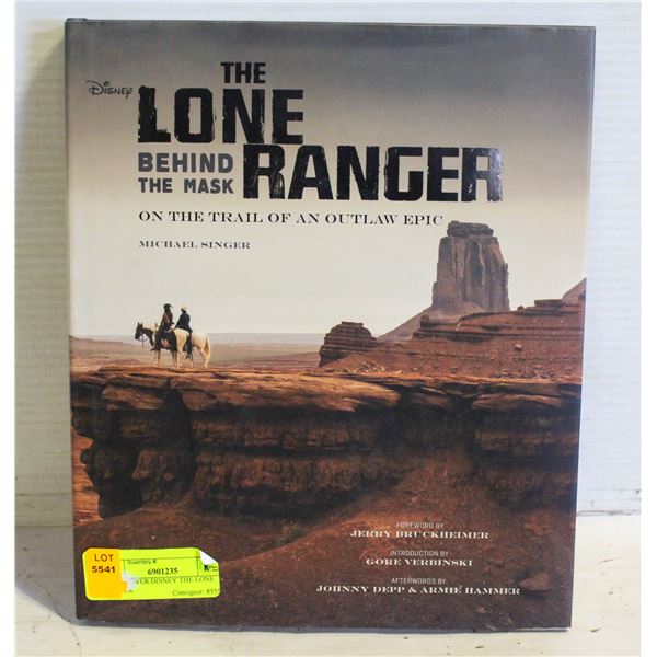 HARD COVER DISNEY THE LONE RANGER