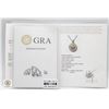 Image 2 : #1327-1.00 CT TW GRA CERTIFIED ROUND BRILLIANT CUT