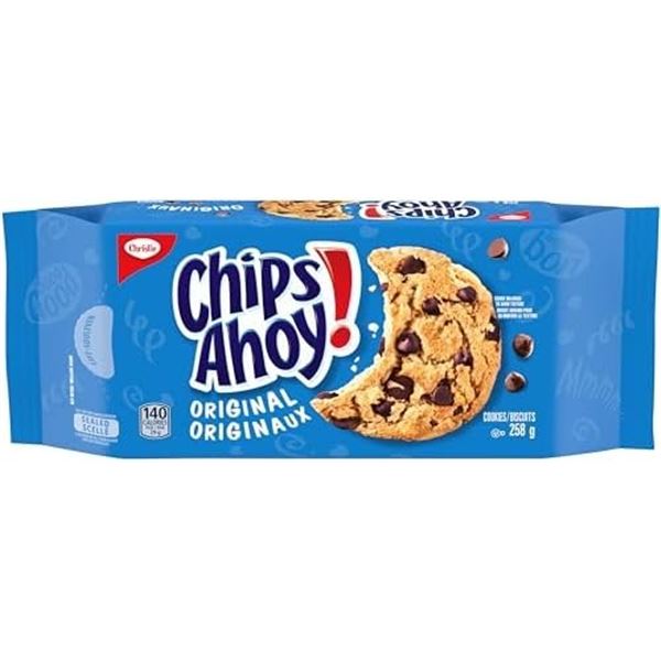 NEW 3 X 258G CHIPS AHOY ORIGINAL