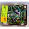 Image 1 : ESTATE ART GLASS & CLOISSONE JEWELRY IN