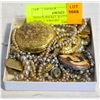 Image 1 : ESTATE POCKET WATCH, CAMEO & PEARLY JEWELRY