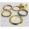 Image 1 : ESTATE BANGLE/BRACELETS ALL TOGETHER IN