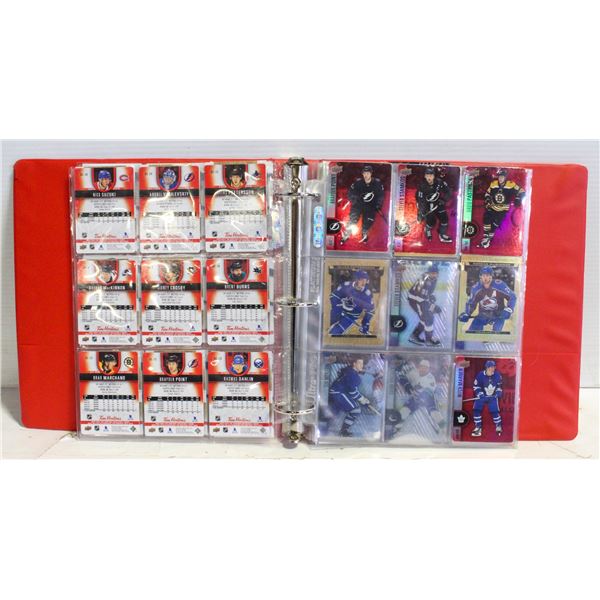 BINDER FULL OF UPPER DECK 2022-2023 COLLECTOR