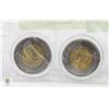 Image 2 : 2 PCS TOONIE UNC KING CHARLES III ROYAL CND AIRFOR