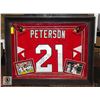 Image 1 : FRAMED ARIZONA CARDINALS JERSEY
