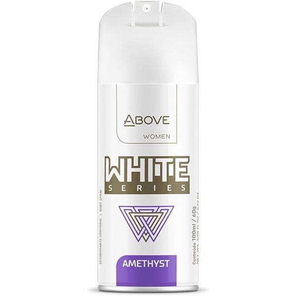 NEW 2 X 100ML ABOVE WOMEN WHITE SERIES AMETHYST
