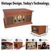 Image 1 : NEW VICTROLA VINYL PLAYER VINTAGE DESIGN