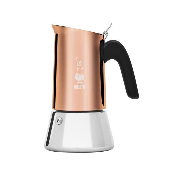 NEW 6 CUP BIALETTI VENUS COPPER