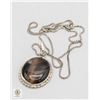 Image 2 : .925 SILVER NECKLACE & PENDANT MARKED