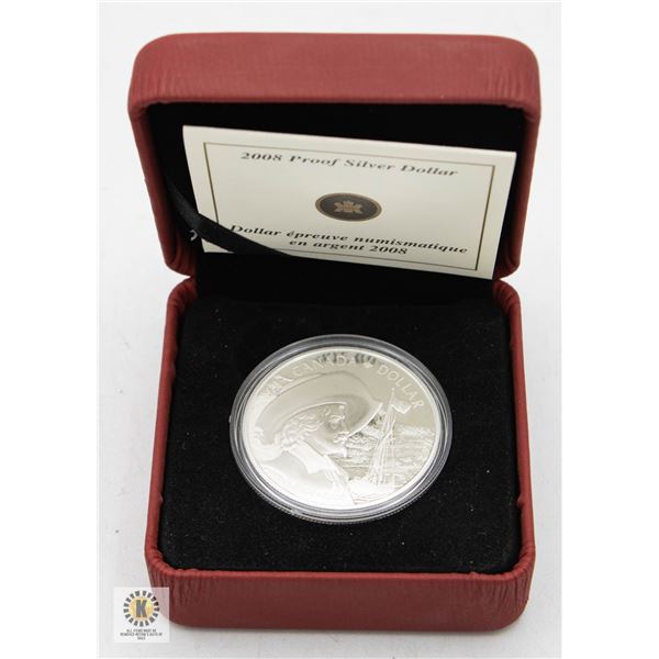CDN RCM 2008 1$ SILVER/PROOF QUEBEC CITY