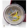 Image 2 : CDN RCM 2014 25 CENT SIL/COLOR MEADOWLARK
