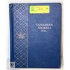 Image 1 : ALBUM OF CANADA NICKELS 1922-1964