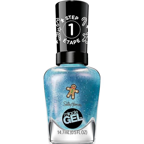 NEW 4 X 0.5OZ SALLY HANSEN JACK FROSTED NAIL POLIS