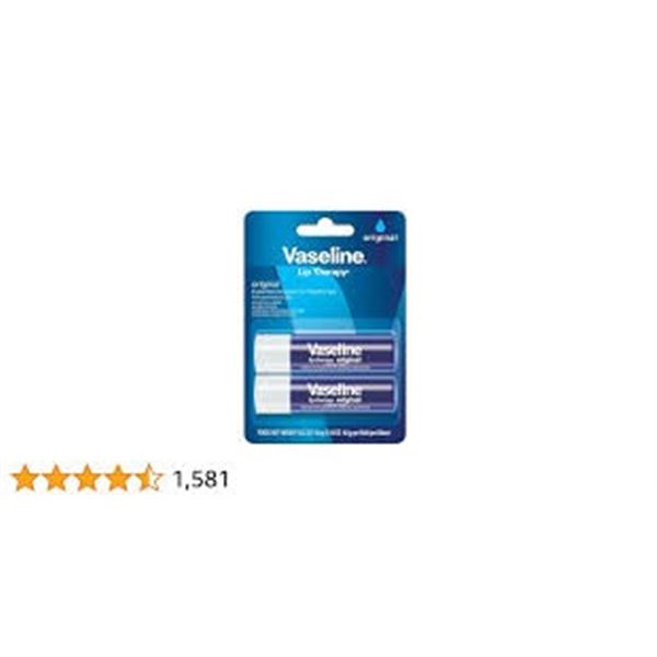 NEW 4 X 4.8G VASELINE LIP THERAPY