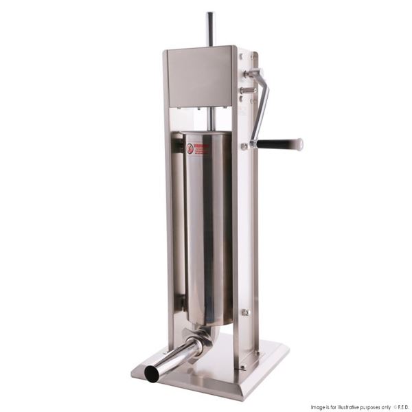 NEW 7L SAUSAGE STUFFER SV-7 STAINLESS STEEL