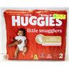 Image 1 : NEW 60 DIAPERS HUGGIES LITTLE SNUGGLERS SZ 2