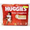 Image 1 : NEW 60 DIAPERS HUGGIES LITTLE SNUGGLERS SZ 2