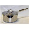 Image 1 : NEW MEYER STAINLESS STEEL POT WITH HANDLE AND LID