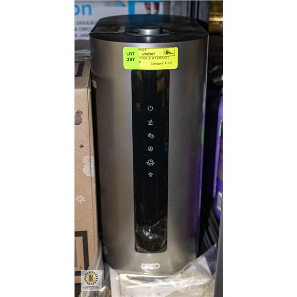 NEW DREO COOL & WARM MIST HUMIDIFIER