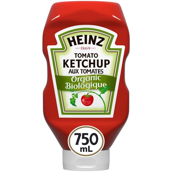NEW 2 X 750ML HEINZ TOMATO KETCHUP