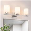 Image 1 : NEW WITH BOX MIRREA 22" 3-LIGHT BATHROOM VANITY