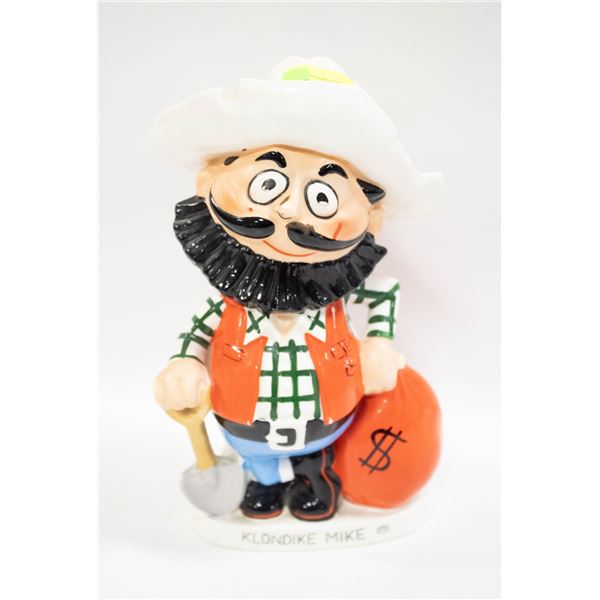 VINTAGE KLONDIKE MIKE COIN BANK