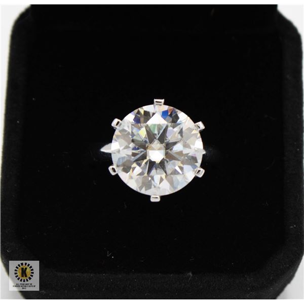 #2444-10.00 CT GRA CERTIFIED ROUND BRILLIANT CUT