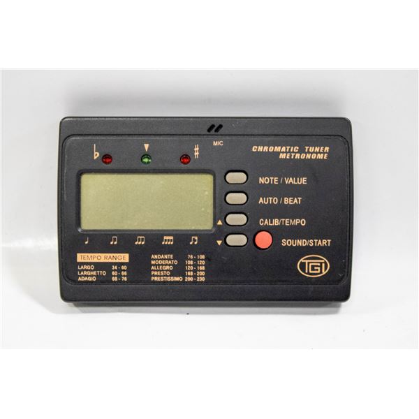 TGI CHROMATIC TUNER METRONOME, ELECTRONIC