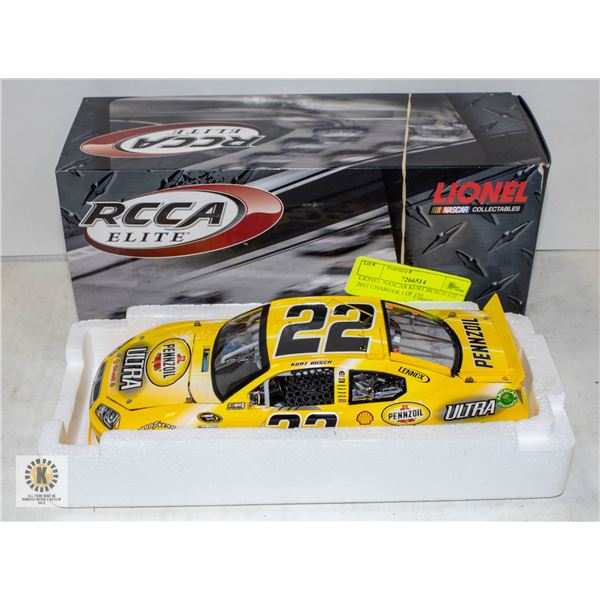 LIONEL NASCAR KURT BUSCH #22 2011 CHARGER 1 OF 150
