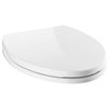 Image 1 : NEW DELTA MORGAN ELONGATED TOILET SEAT WHITE