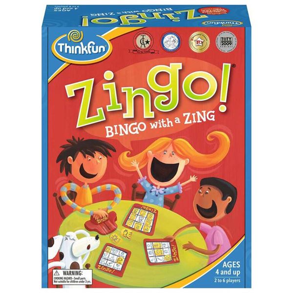 BRAND NEW THINKFUN ZINGO BINGO WITH ZING