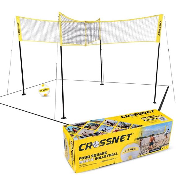 NEW WITH BOX CROSSNET FOUR SQUARE VOLLEYBALL