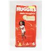 Image 1 : NEW 48 PK HUGGIES LITTLE SNUGGLERS SIZE 6 DIAPERS